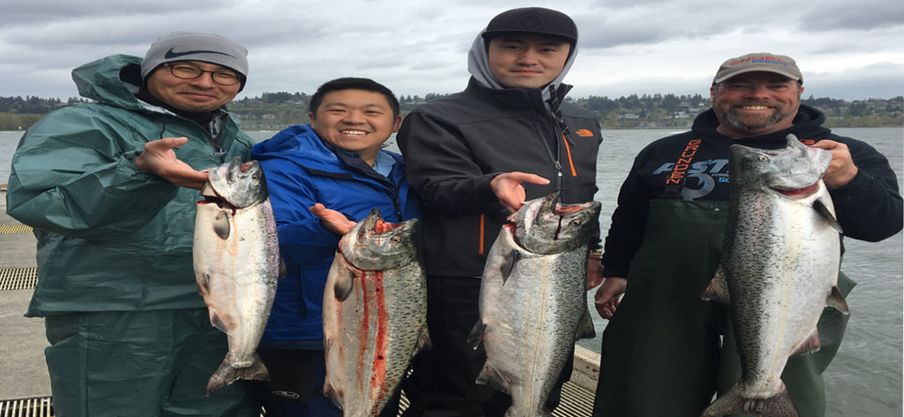 Columbia River Salmon Fishing Charters - the best quality and experience