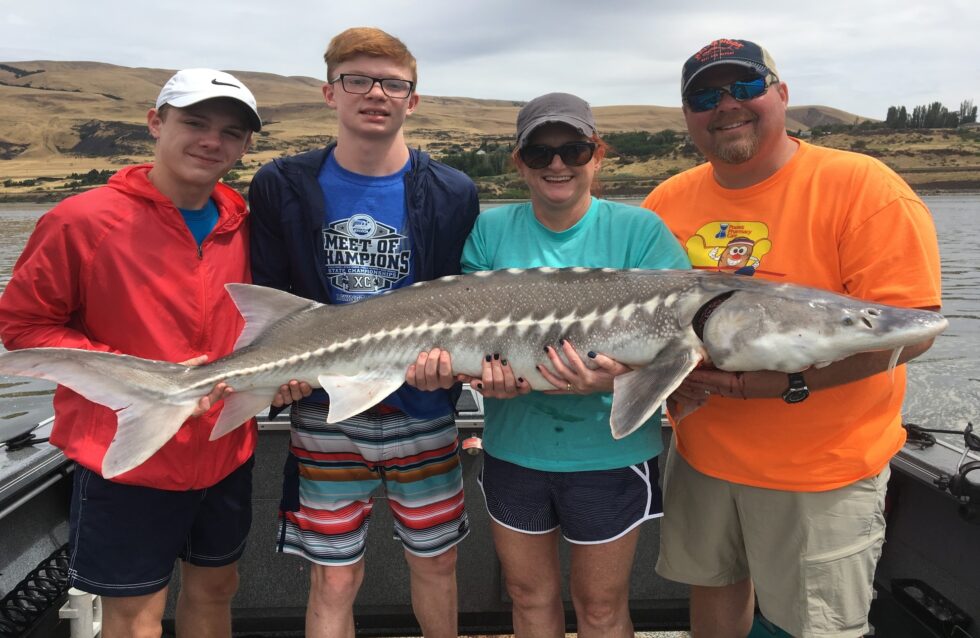 Columbia River Sturgeon Fishing Charters- the best experience around