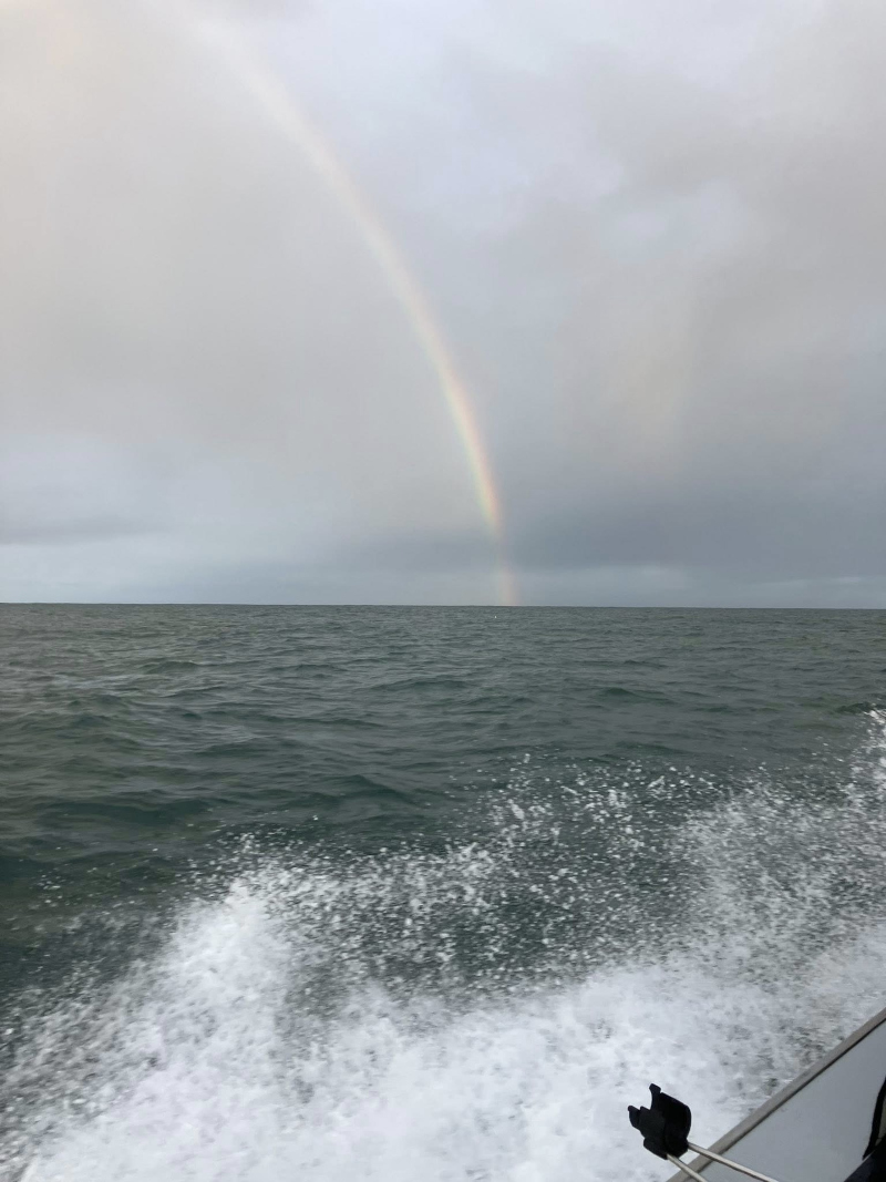 A guided trip at sea