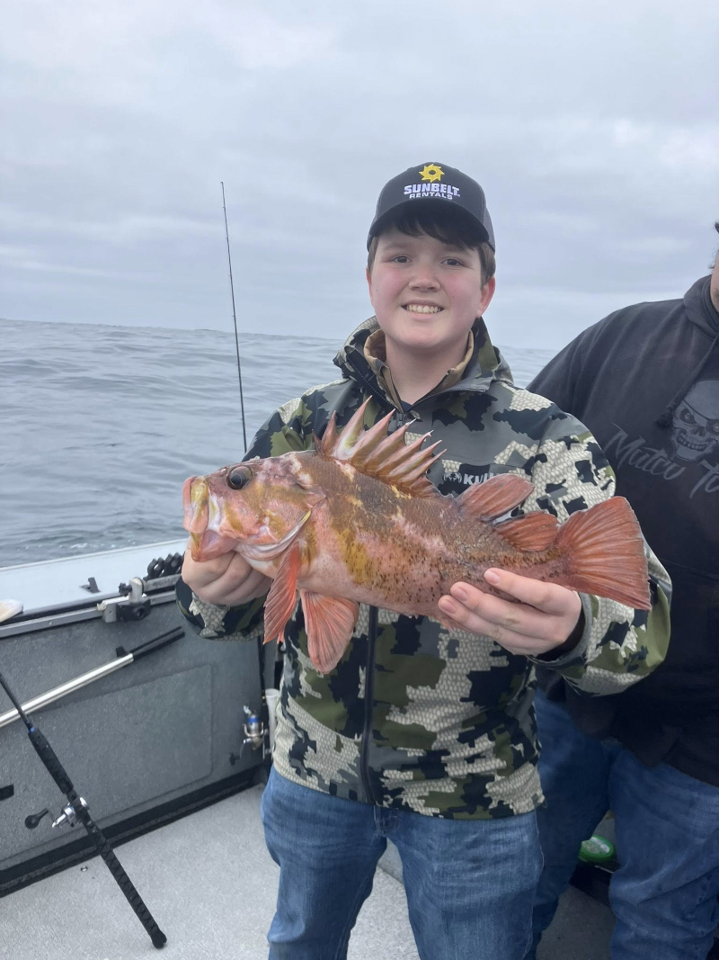orange rock fish